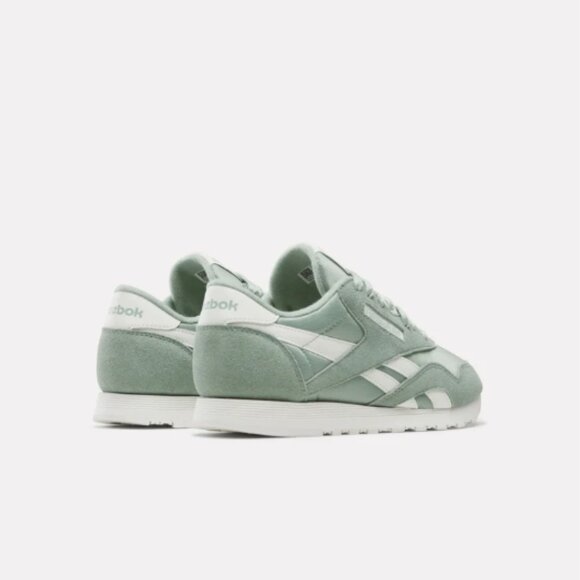 NEW REEBOK Fiori Low Profile Jogger Sneakers for women in Natural/Green 7254j2 - Picture 7 of 10